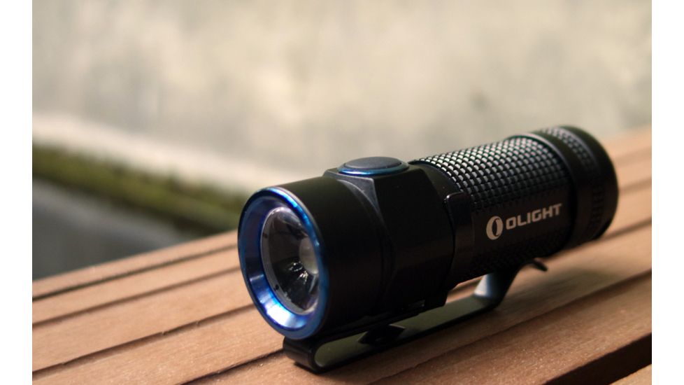 Olight S1 Cree XM-L2 CW LED Baton Flashlight, 500 Lumens,Black S1-XML2