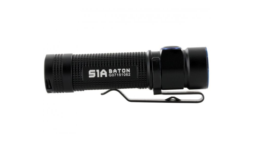 Olight S1A Baton LED Flashlight - CREE XM-L2 LED - 600 Lumens, Black OLIGHT-S1A