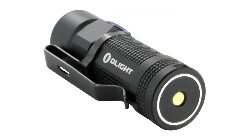 Olight S1R Turbo Baton Rechargeable LED Flashlight w/16340 Battery, 900 Lumens, Black OLIGHT-S1R-TURBO