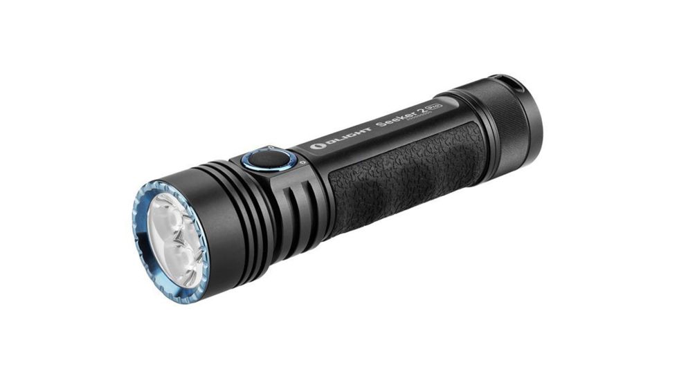 USED Olight Seeker 2 Pro LED Flashlight, 3200 Lumens, Black, SEEKER-2-PRO, EDEMO1
