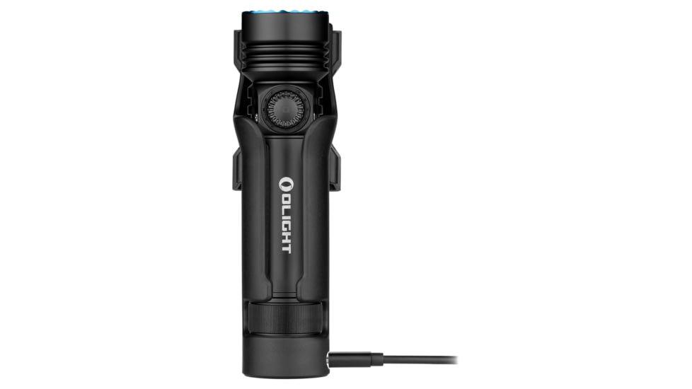 Olight Seeker 4 Pro CW, Rechargeable Handheld Flashlight, 4,600 Lumens, Black, Includes Holster, SEEKER4PROMTBKCW
