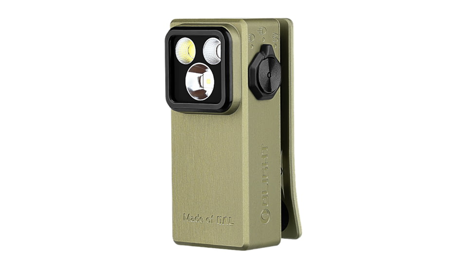 Olightstore Usa Inc Oclip OD Green Aluminum Alloy 300 Lumens, OCLIPULTRAOG