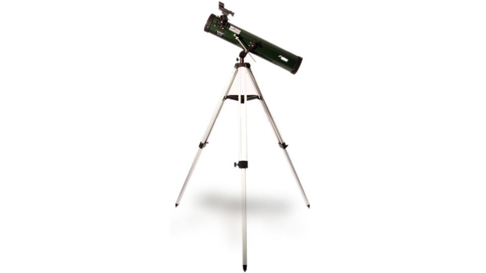 Olivon Alpha Lyra 76mm Refractor 700mm Focal Length AZ-1 Telescope, Green, Large OLALN76-US