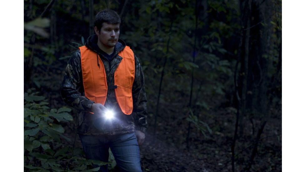 Olympia RG260 High-Performance Rugged Flashlight, Black RG260