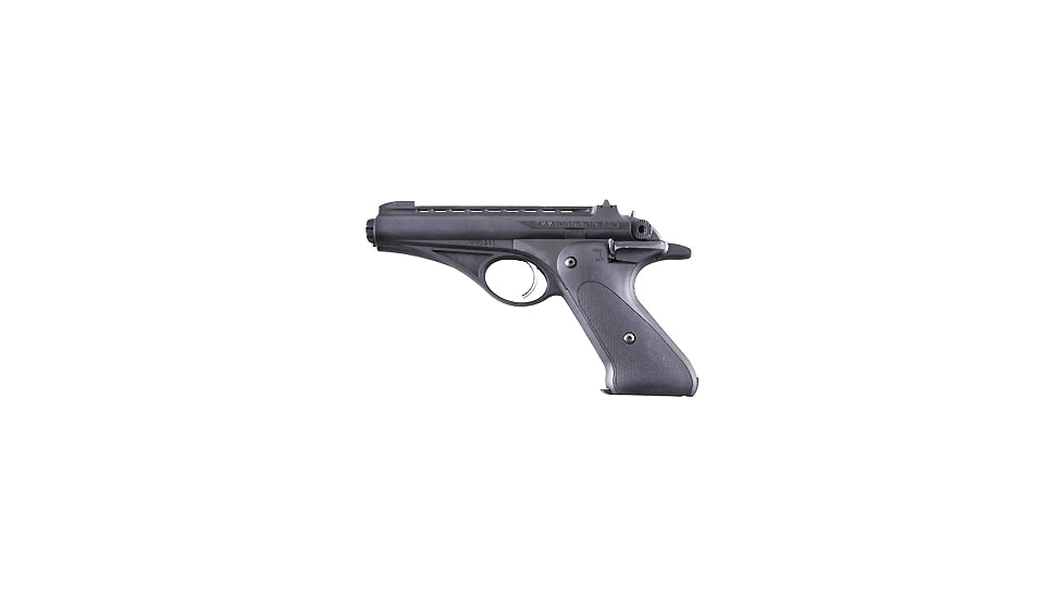 Olympic Arms Whitney-Wolverine Pistol, .22 Long Rifle, 4.625in barrel, black polymer frame, black polymer grip, blowback operated semi-auto, blade front, dovetail rear, 10 round magazine, OA-WW-.22LR-4.625-1-FRRMPG