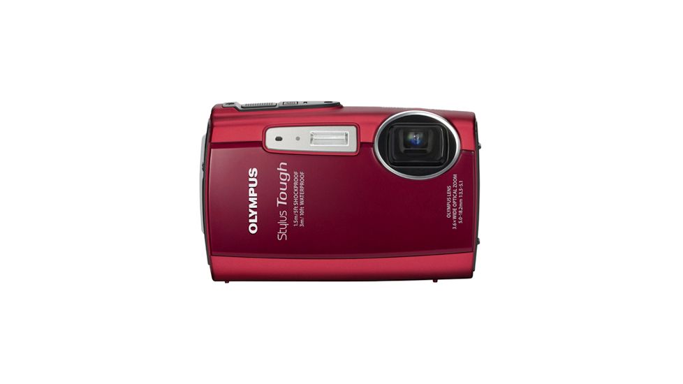 Olympus Stylus Digital Camera Tough 3000, 12MP, Red