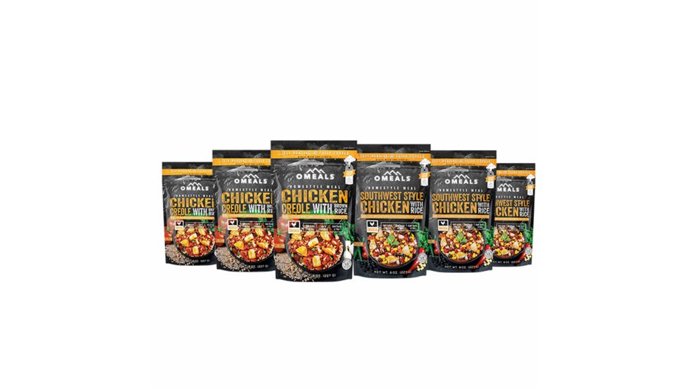 Omeals Chicken Meal, 6 pack, 7.5 inches x 2 inches x 10.75 inches, OMECP-6