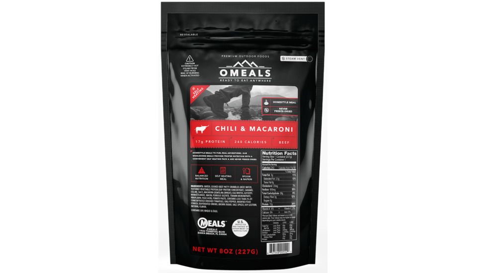 Omeals Chili &amp; Macaroni