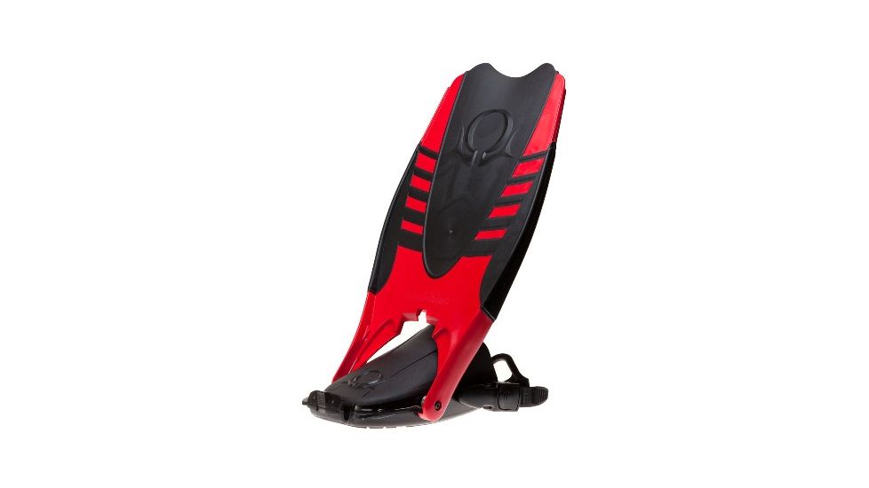 Flipfins Amphibian Flip fins, X-Large, Red/Black DF-148908X