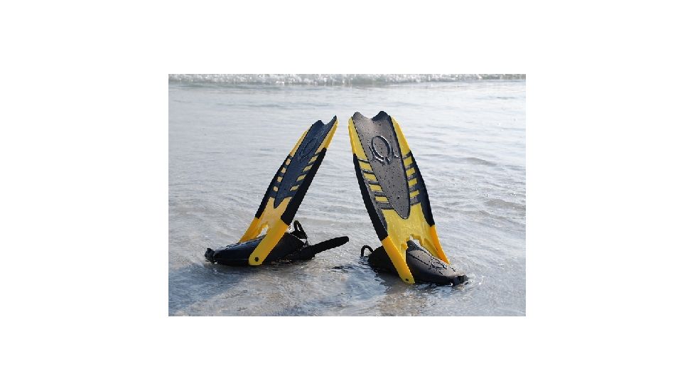 Flipfins Amphibian Flip Fins - Large Yellow 148703L