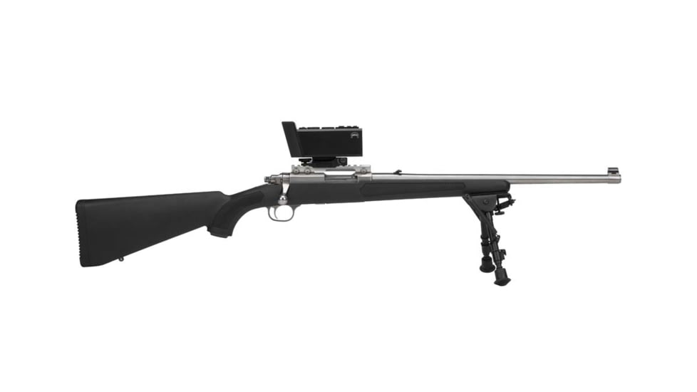 Omega II Mil-Dot Reticle Sight, 2X-6X Zoom, 1-1/2in X 2in LCD, 1080p HD, Black, 35367