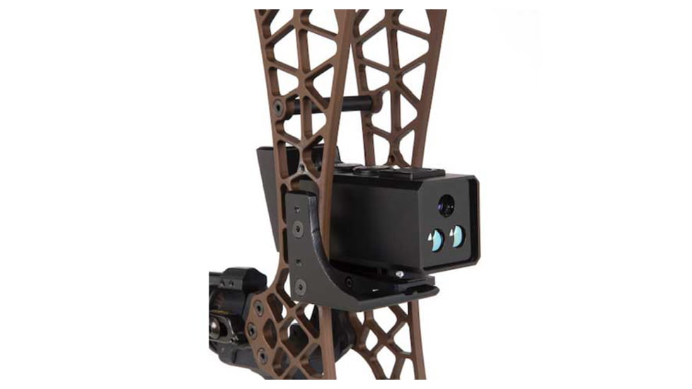 Omega II Mil-Dot Reticle Sight, 2X-6X Zoom, 1-1/2in X 2in LCD, 1080p HD, Black, 35367