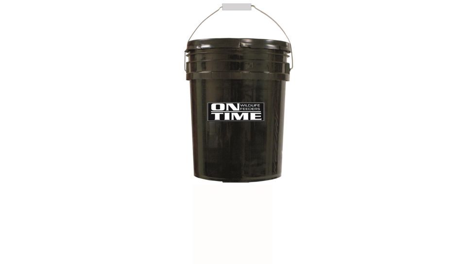 On Time Wildlife Feeders Bucket Black Only, 40 Lb 00602