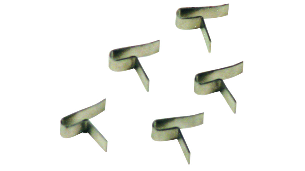 On Time Wildlife Feeders Clock Clips, 5 Pack, Grey 00213