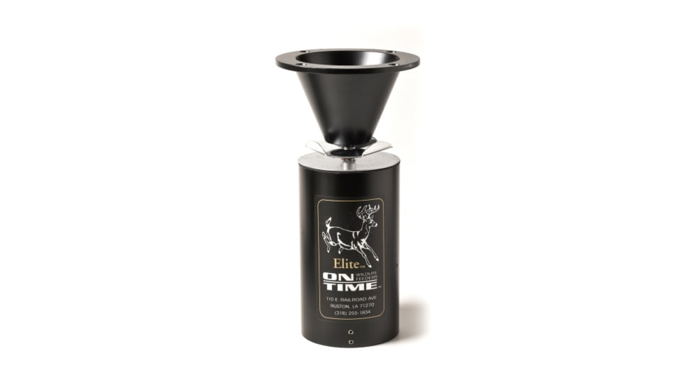 On Time Wildlife Feeders Elite Lifetime Feeder Only, Black, 11113