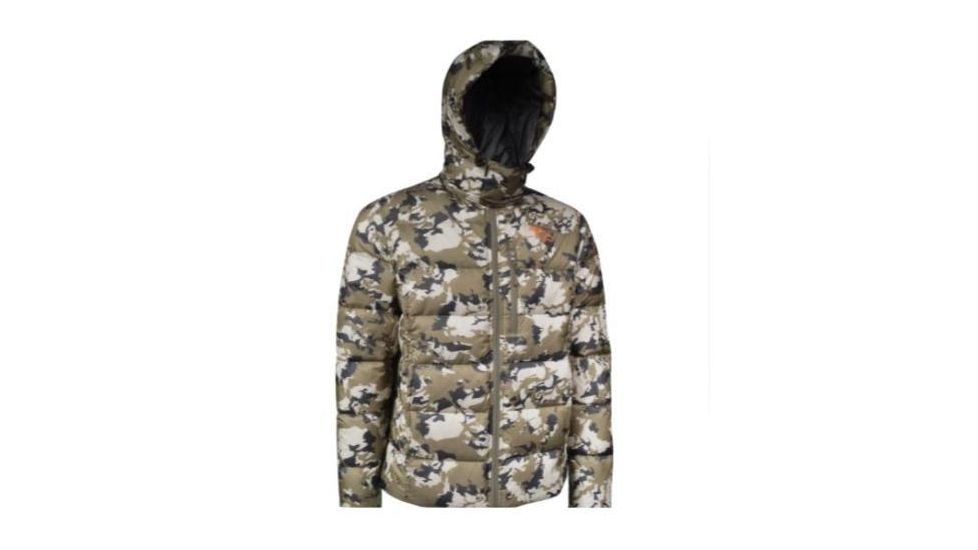 Onca Gear Down Jacket, Camo Ibex, Small 308-S
