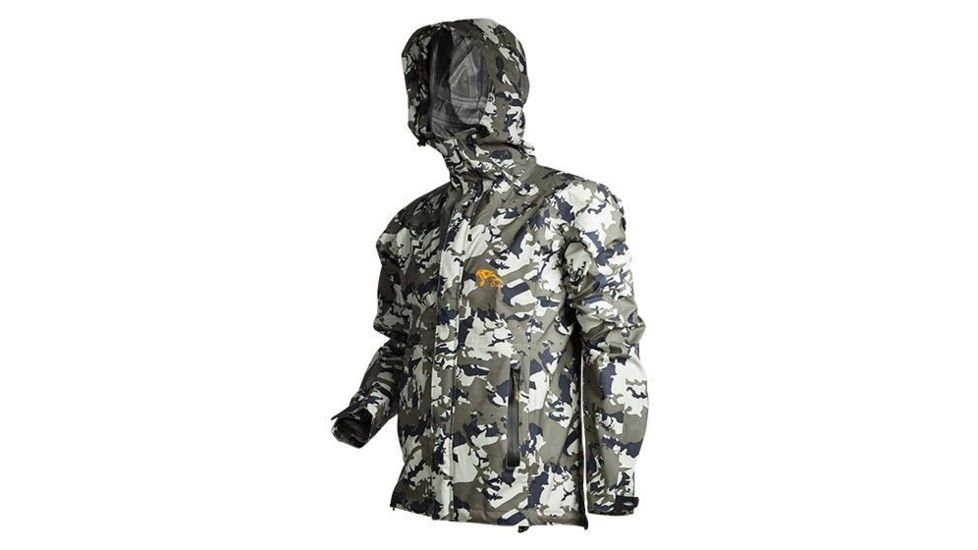 Onca Gear Rain Jacket - Mens, Camo Ibex, Small 306-S