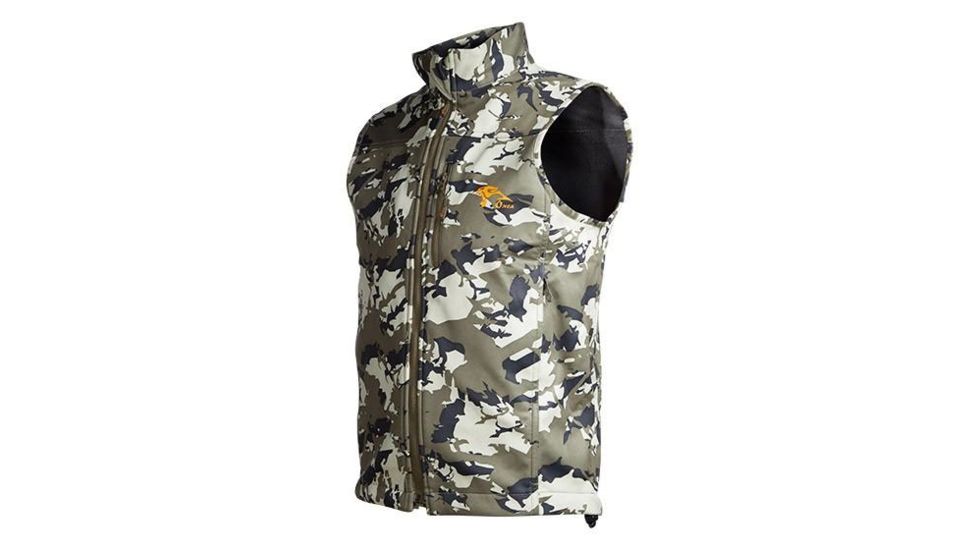 Onca Gear Shell Vest - Mens, Camo Ibex, Small 302-S