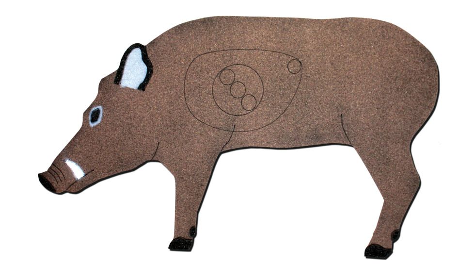 Oncore Targets Boar Self-Healing Archery Target, Brown/White, Medium, P1
