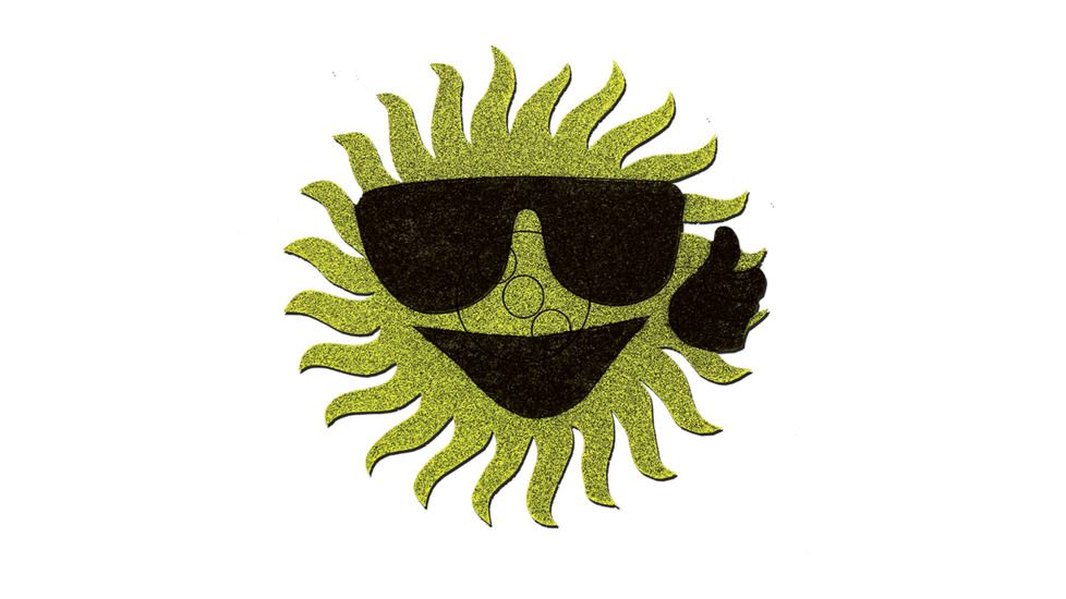 Oncore Targets Cool Sun Self-Healing Archery Target, Yellow, FN4