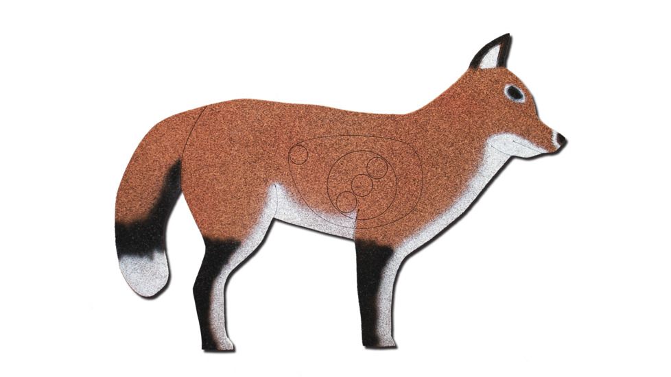 Oncore Targets Fox Self-Healing Archery Target, Brown/White/Black, Medium, F2