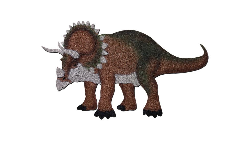 Oncore Targets Triceratops Self-Healing Archery Target, Brown/Green/Black, Small, DN4