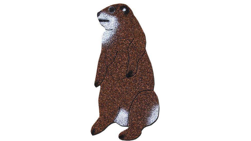 Oncore Targets Woodchuck Standing Self-Healing Archery Target, Brown, Small, WC1