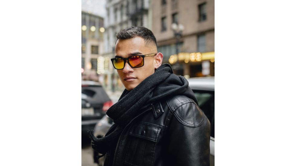 One Boiler Sunglasses, Matte Black, 22072