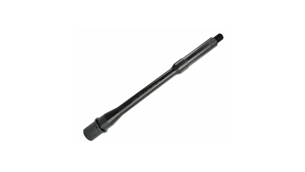 One Horse 5.56x45mm NATO Threaded AR Barrel, 10.5in, Medium, Carbine Length, 1-7 Twist, 1/2x28, Black, OH-BR05
