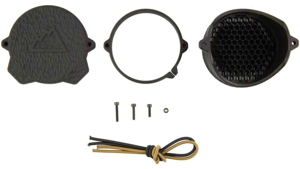 One Hundred Concepts ScopeCap Pro w/ ShockCollar, 65mm, Black, OHC-SCP-65