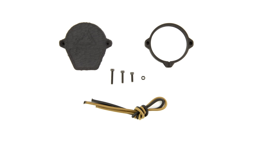 One Hundred Concepts ScopeCap, Lens Cover, Fits 41-44mm Rear Optics, Matte Finish, Black OHC-RSC-2