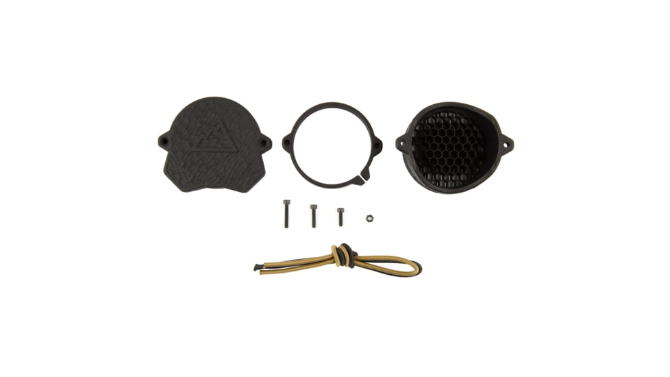 One Hundred Concepts ScopeCap Pro, Lens Cover, Fits 52MM Scope Lenses, Matte Finish, Black, Flip-up Cover, Includes Kill Flash and ShockCollar OHC-SCP-52