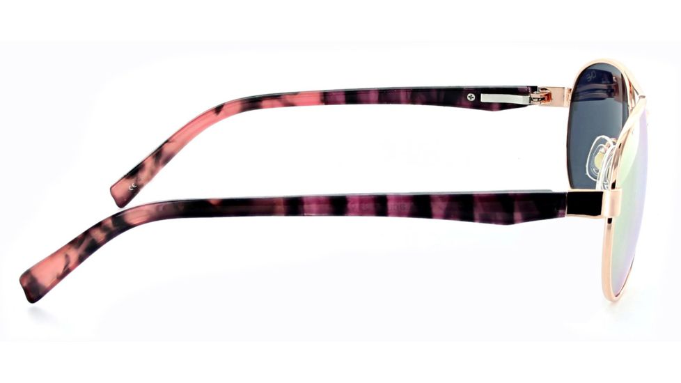 One Lacuna Sunglasses, Shiny Rose Gold, 21939