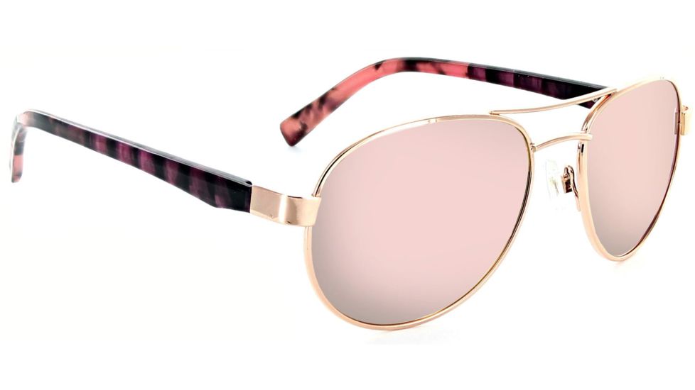 One Lacuna Sunglasses, Shiny Rose Gold, 21939