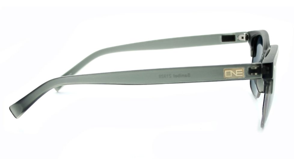 One Sanibel Sunglasses, Matte Crystal Grey, 21928