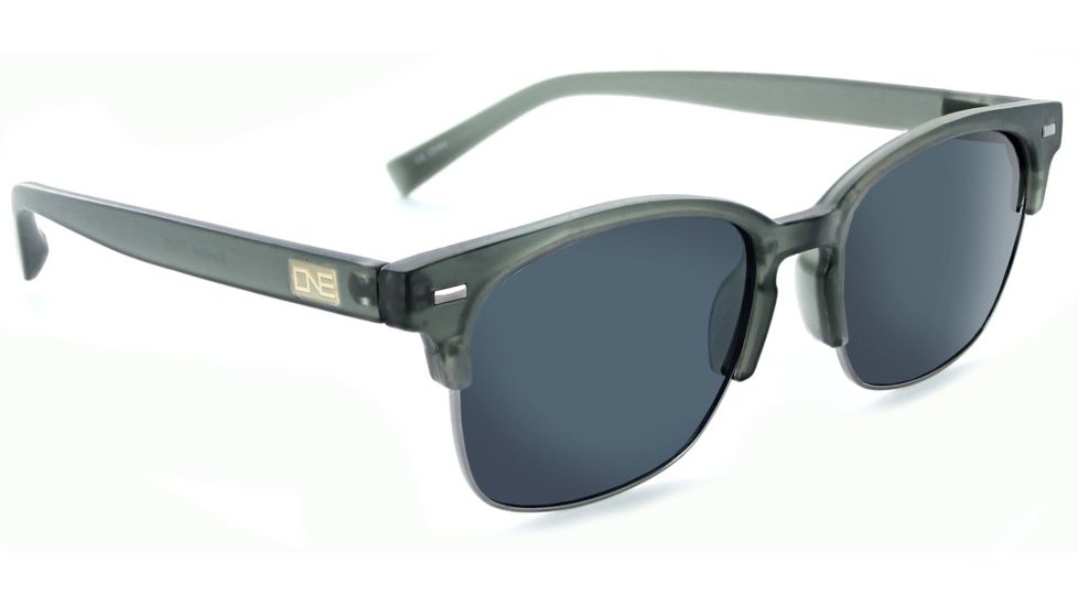 One Sanibel Sunglasses, Matte Crystal Grey, 21928