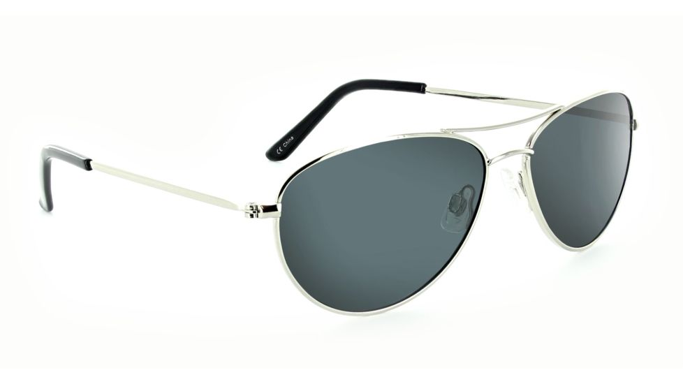 One Sliver Sunglasses, Shiny Silver, 22055