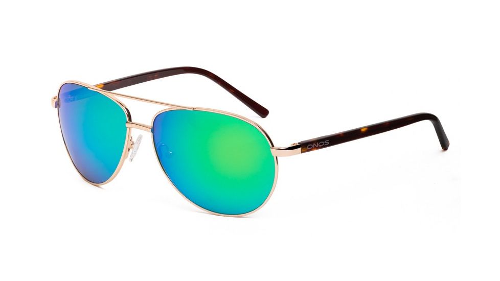 ONOS Superior Progressive Prescription Sunglasses, Gold/Tortoise Frame, Polarized, 138AMPLPR