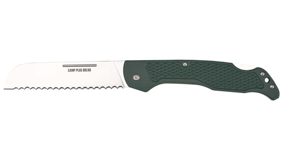 Ontario Knife Camp Plus Bread Folder Trap Clam Folding Knive, 4.5in, 4310TC