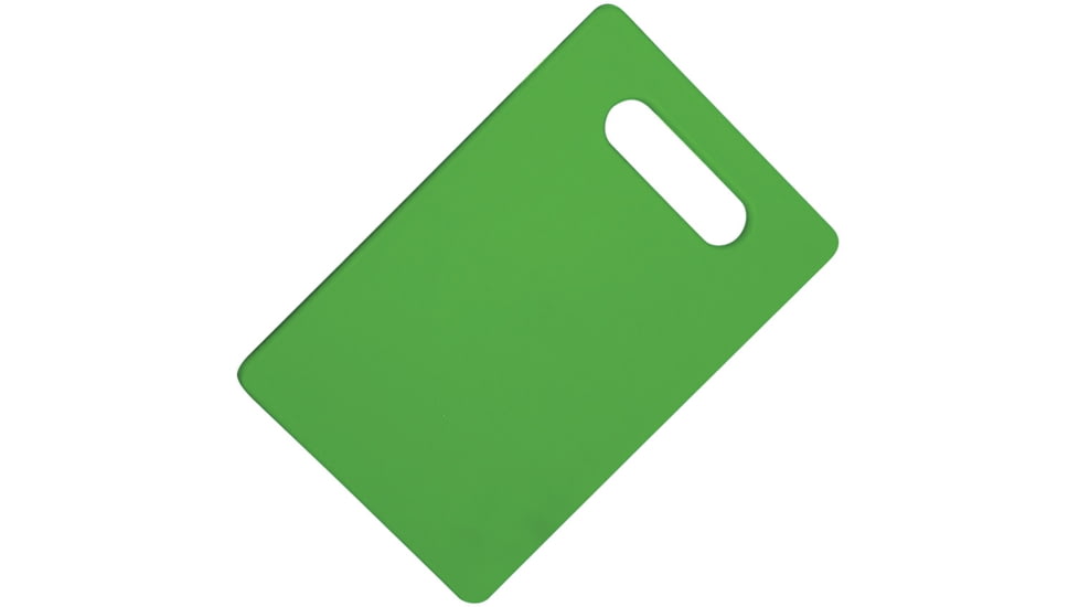 Ontario Knife Cutting Board, Dishwasher Safe, Dishwasher Safe, 11.75in X 7.75in X 0.38in, Green, Polypropylene, 0415GRN