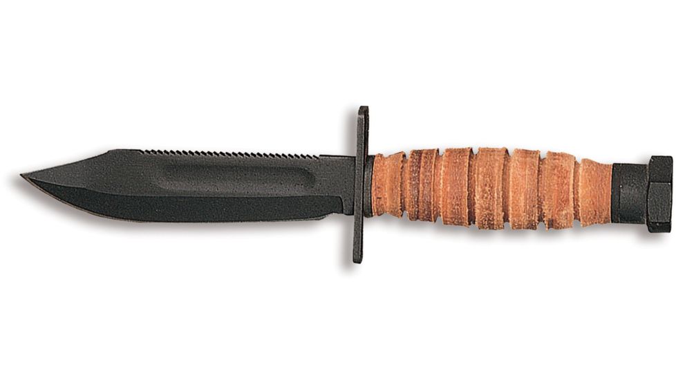 Ontario Knife GI Ari Force Pilot Survival Knife, 9.5 in, Brown/Black, OKC6150