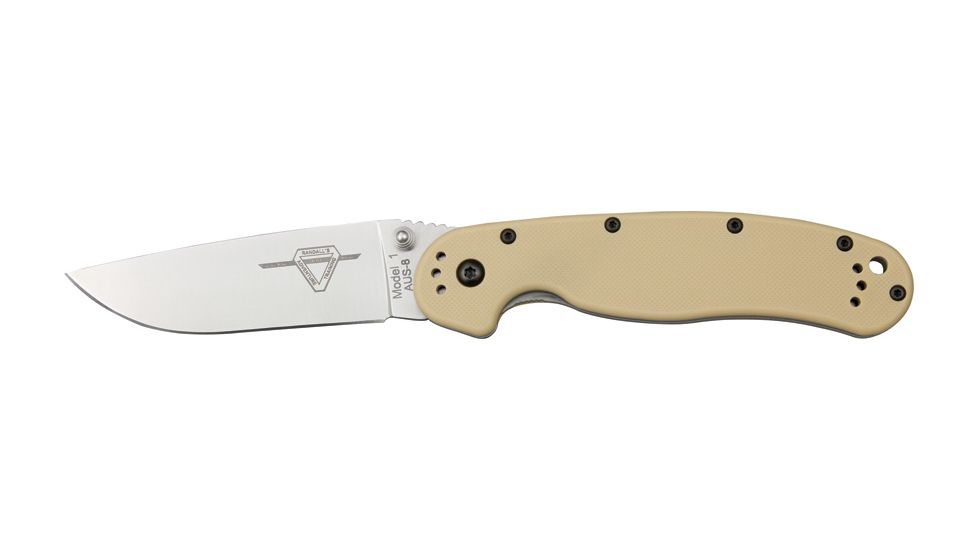 Ontario Knife RAT-1 Knife, 5in. Closed ON8848DT