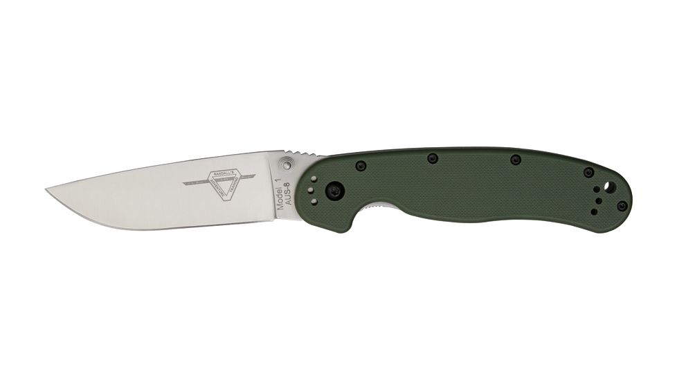 Ontario Knife RAT-1 Knife, 5in. Closed ON8848OD