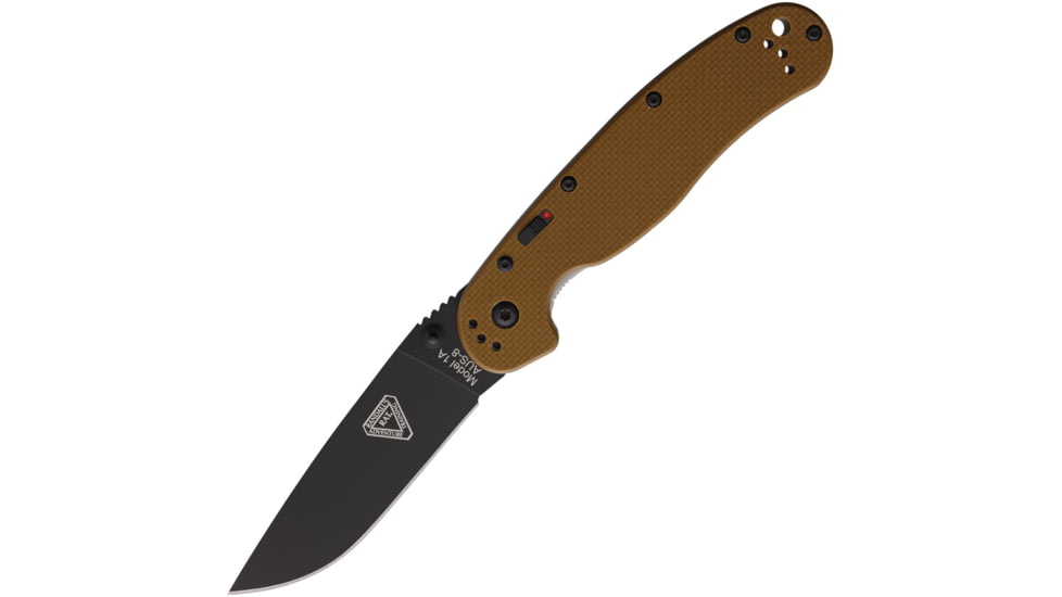 Ontario Knife RAT IA Linerlock A/O Tan