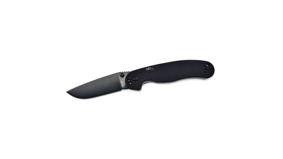 Ontario Knife RAT1A 3.5in. Blade Assisted Opener Knife, BP 195150