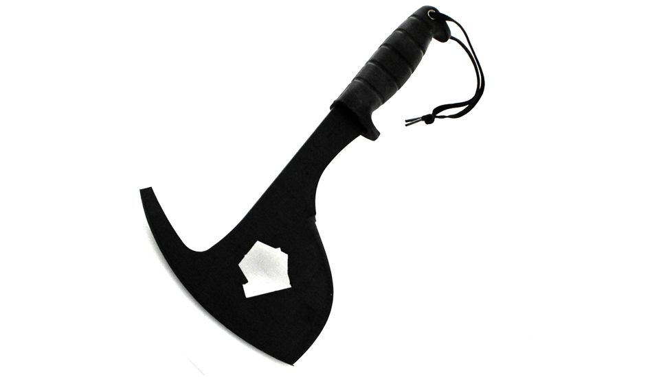 Ontario Knife SP16 Spax, Kraton Handle, FG/UC Sheath w/Leg Strap OK8422