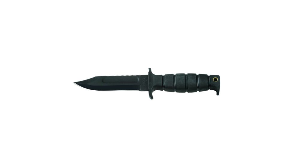 Ontario Knife Sp2 Air Force Survival, 5.25in 1095 Carbon Steel Blade, Black Kraton Handle, 8305