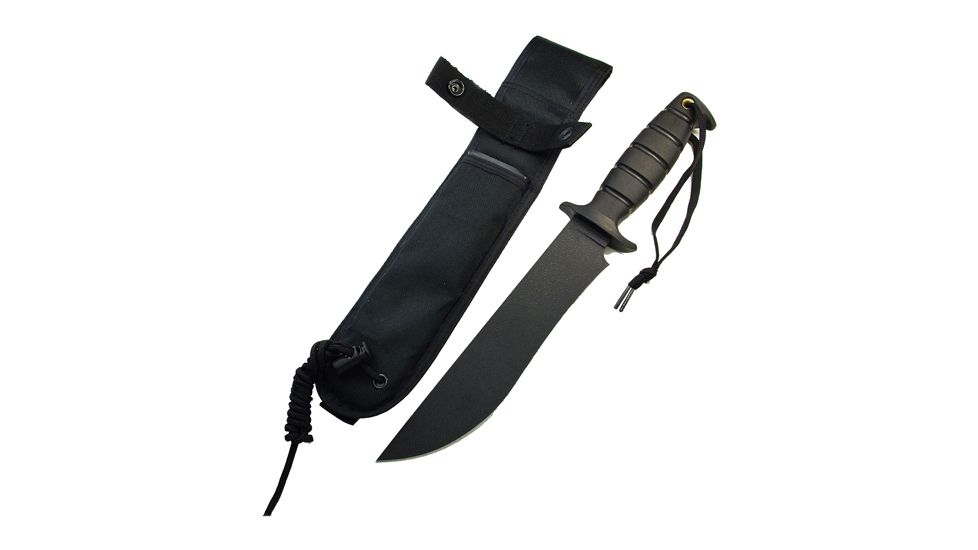 Ontario Knife SP45 Fixed Blade Knife, GENII, Kraton Handle, Cordura Sheath OK8545
