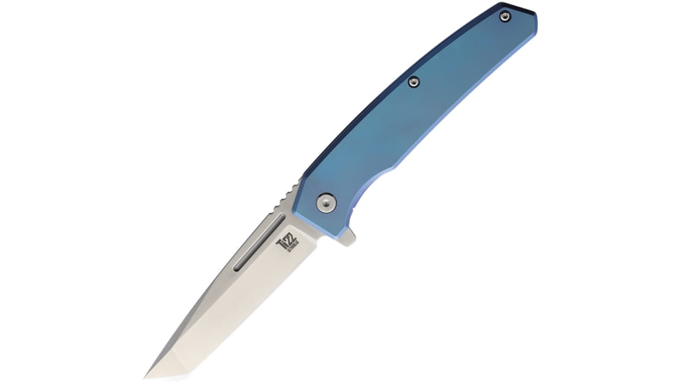 Ontario Knife Ti22 Ultrablue Framelock