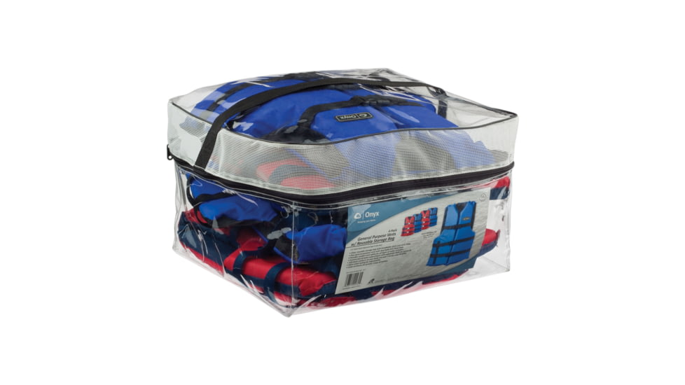 ONYX Kit Of Four General Purpose Vests With Reusable Storage Bag, 103200-999-004-12